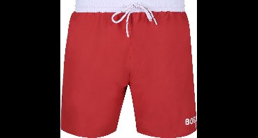BOSS Zwembroek Starfish Rood - Maat M - Heren