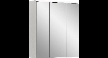 xonox.home Spiegelkast Solero wit imitatie B/H/D: 63x73x21 cm