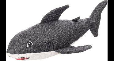 FLAMINGO - SPEELGOED FLIPPER HAAI L GRIJS 35x16x12,5CM