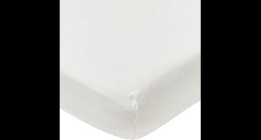 Meyco Baby Uni hoeslaken wieg - white - 40x80cm