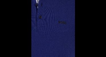 Hugo Boss polo lange mouw donkerblauw