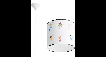 Sollux Lighting Hanglamp Wróżki - 95x30x30cm - E27 - veelkleurig - PVC