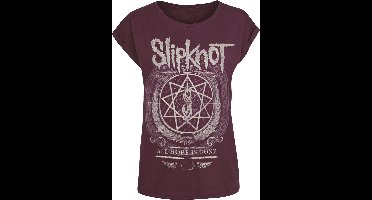 Slipknot Blurry Dames T-shirt - rood - M