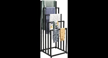 Handdoekrek Badkamer - Handdoekhouder - Zwart