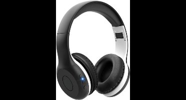 StayPowered Bluetooth Hoofdtelefoon voor Kinderen - Veilig en Kwalitatief Geluid - 85/94 dB Volumeregeling - 40 Uur Batterij - HD Microfoon - Opvouwbaar en Verstelbaar - Snelle Bluetooth 5.4 - Zwart - Levering Sneller dan Aangegeven!