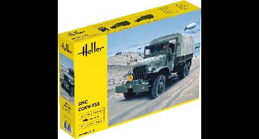 Heller Modelbouwpakket Militaire voertuigen - 81121 GMC US Truck Plastic - 1:35 - Modelbouw