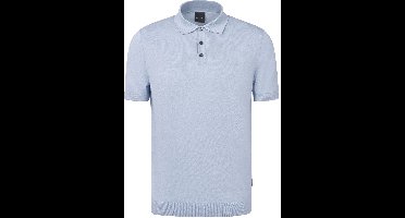 Bugatti poloshirt korte mouw lichtblauw