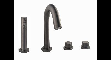 Xellanz Caral Inbouw Badrandkraan Afbouwset 4-Gats - Gunmetal