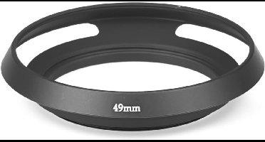 Universele zonnekap 49 mm voor lenzen - voorkom ongewenste reflecties