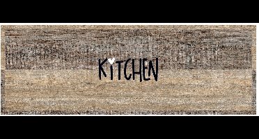 MD Entree - Keukenloper - Vloerkleed - Machinewasbaar - Cook & Wash - Love Suisse Kitchen - 50 x 150 cm