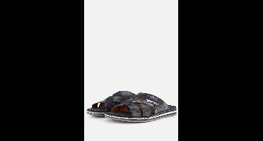 Rieker Slippers blauw Synthetisch - Maat 41