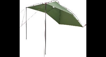 vidaXL - Autotent - waterdicht - groen