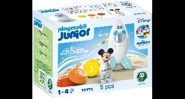 PLAYMOBIL JUNIOR & Disney: Mickey's raket- en ruimteavontuur 71771