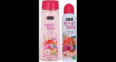 Sence Splash To Bloom Shower Gel & Spray To Bloom Deo Spray - Floral Moments & Grapefruit - 300 ml-150 ml