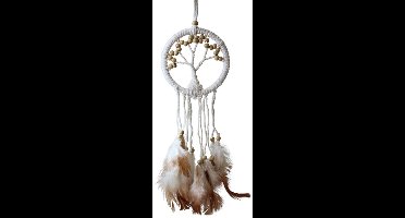Dromenvanger - Tree of Life - beige - 9cm - Dream Catcher