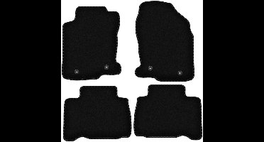 BASIC zwarte velours matten voor: Lexus NX 300H crossover (2014-)