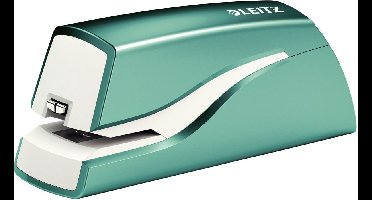 Leitz NeXXt WOW Elektrische Nietmachine voor Contactloos Nieten - Op Batterijen - Niet tot 10 Vel - Ijsblauw