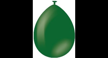 Ballonnen | 25 stuks | Kleur: Donker groen | Afmeting: 30cm