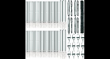 vidaXL - Hekpaal. - Groen
