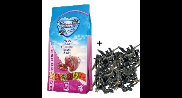Combideal Renske - Super Premium Adult Lam Graanvrij Hondenvoer 12 KG + Pawty Pens Gezonde Hondensnack Voordeelverpakking (1 KG)