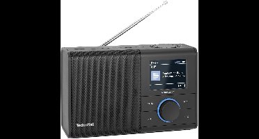 TechniSat DIGITRADIO 217 - draagbare DAB+ radio met bluetooth op batterijen/lichtnet - zwart