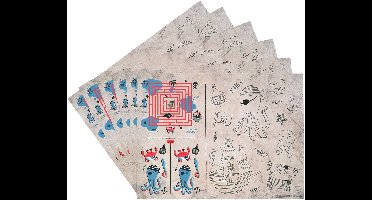 Activiteiten Placemat - Pirate Party - 6 stuks