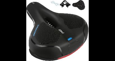 Fietszadel Heren - Zadel Dames - Ergonomisch - Waterdicht - Zwart