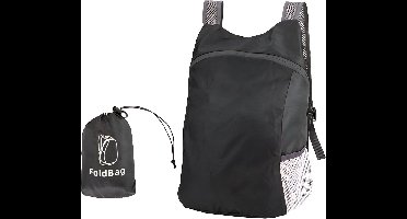 Somstyle Opvouwbare Rugzak - 40 x 28 x 10 CM - Waterdichte Rugtas - 18 Liter - Reistas - Zwart