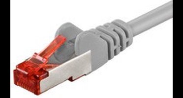 Danicom CAT6 S/FTP (PIMF) patchkabel - 3 meter grijs - netwerkkabel - internetkabel - UTP kabel - RJ45 - 1000 mbit/s
