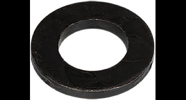 Blackline bevestigingsmaterialen - Gezwarte Sluitringen DIN 125-A – | Blackline - 6.4 / 100