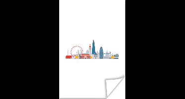 Poster Londen - Skyline - Engeland - 20x30 cm