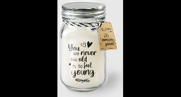 Black & White geurkaars - Never too old