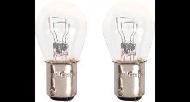 ProPlus Autolamp - 12V - 21/5W - BAY15D - Wit Licht - 2 stuks