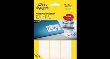 Avery Etiketten Zweckform Adres 77 X 31 Mm Papier Wit 228 Stuks