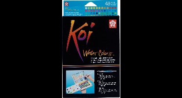 Sakura Koi Water Colors Pocket Field Sketch Box | 48 halve napjes