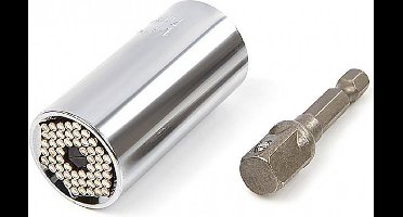 HBM universele dopsleutel - doppenset - 7 mm t/m 19 mm - Gator grip