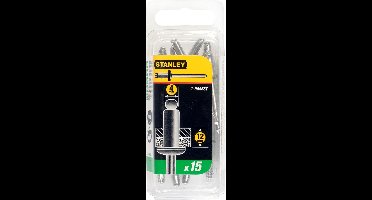 Stanley Popnagels 4X12mm -15 stuks
