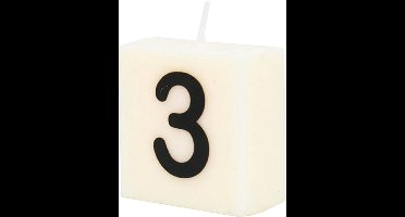 Letter Kaarsje - 3