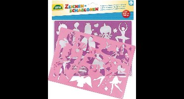 Tekensjablonen - Prinsessen, feeën & elfjes