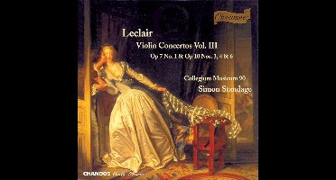 Collegium Musicum 90, Simon Standage - Leclair: Violin Concertos, Vol. 3 (CD)
