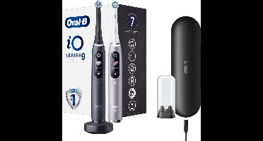 Oral-B iO Special Edition - 9 - Roze en Zwart Elektrische Tandenborstel - Duopack