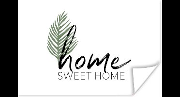 Poster Home sweet home - Spreuken - Quotes - 30x20 cm