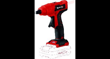 Einhell Accu Lijmpistool TE-CG 18 Li Solo - Power X-Change - 18 V/Li-ion - Gebruiksklaar in 120 seconden - Incl. 5 lijmpatronen + vlak lijmmondstuk - Excl. accu en lader