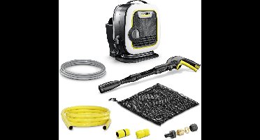 Kärcher K Mini Hogedrukreiniger - Incl. slangset - 110 bar - 360 l/u - 20 m2/u - PremiumFlex slang - Geschikt voor oa. fietsen - tuingereedschap - tuinset - kleine terrassen - en balkon