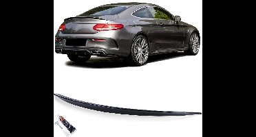 Achterklep Spoiler Voor Mercedes C Klasse C205 Coupe C43 C63 AMG Styling Glans Zwart