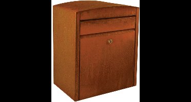 Hardbrass Brievenbus Stoer! Cortenstaal