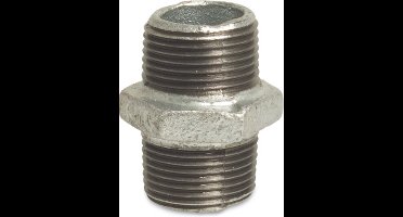 Nippel 280 Dubbel 1.1/2Bux1.1/2Bu Verz