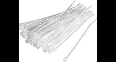 TRU COMPONENTS 1593680 TC-CV200D203 Kabelbinder 200 mm 4.80 mm Natuur 100 stuk(s)