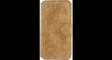 Samsung Galaxy S8 Hoesje - Xccess - Wallet Book Serie - Kunstlederen Bookcase - Vintage Light Brown - Hoesje Geschikt Voor Samsung Galaxy S8