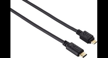 Hama USB 3.0 kabel micro USB-USB type C connector 0.75m